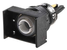 Nasadka przełącznika Chwilowy średnica wycięcia 16mm, montaż panelowy RS PRO