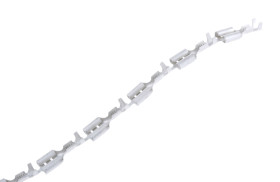 Konektor płaski Żeński 6.35 x 0.81mm długość 19mm Izolacja: Nieizolowane Cyna