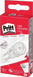 Pritt Kaseta napełniająca rolkę korekcyjną refill cassette 4.2 mm biały 12 m 1 szt.