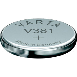 Varta 381101111 Silver Oxide SR55 1.55V 45mAh Button Cell Battery