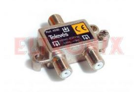 TRÓJNIK F SPLITER 2WAY 5-1220MHz TELEVES 519602