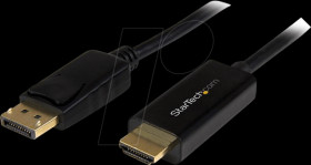 DP2HDMM1MB Converter cable DisplayPort &gt; HDMI, 4K 30Hz, 1 m.