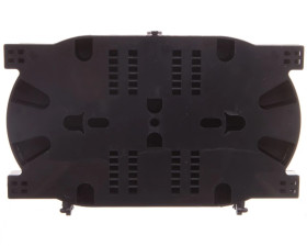 Kaseta (tacka) światłowodowa na 36 spawów, uchwytna osłonki termokurczliwe SP-O61, czarna DN-96104