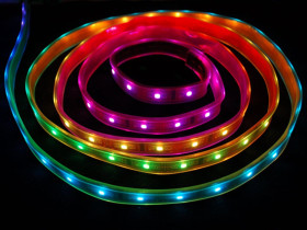 Digital RGB LED Weatherproof Strip - LPD8806 32 LED - 1m Reel [Discontinued]