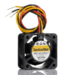 Wentylator osiowy 24 V DC DC 40 x 40 x 20mm 2.64W 15.6m³/h 42dB(A) 110mA