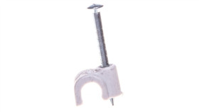 Uchwyt Do Kabli Iso 5Mm Z Gwoździem 2X25mm 2005 25 Lgr 2227339 /100Szt./