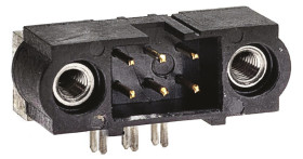 Wtyk PCB 6-pinowe raster: 2.0mm 2-rzędowe HARWIN Przewlekany 3.0A 120.0 V.