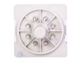 Przekaźnik przemysłowy 3P 10A 220V DC AgNi R15-2013-23-1220-WTD 804609