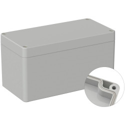 TruComponents 308186 Outdoor casing Polycarbonate (PC) Grey-white (RAL 7035)
