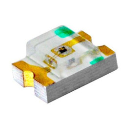 Wskaźnik sygnalizacyjny LED, SMD, Zielony, 3,6 V, RS PRO