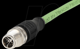 142M2X10020 Connection cable: M12, 8-pin, 2 m