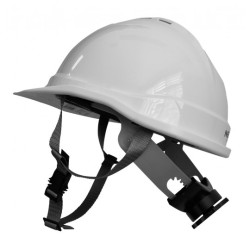 Kask ochronny przemysłowy z paskiem podbródkowym, biały NEO 97-221