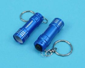 LATARKA BRELOK 3xLED BLUE 3xLR-44