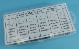 ZESTAW ZSZYWEK DO ZGRZEW.PLASTIKU 600szt