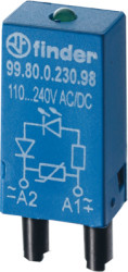 Function module, leakage resistance for residual current suppression, 110-240 VAC, 99.80.8.230.07
