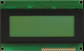 DEM 20485 SYH-LY LCD module, 4x20, H:4.8mm, ge/gn, w.Bel.