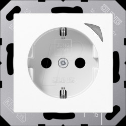 BTA1521SWW Switchable Bluetooth socket, alpine white