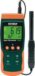 Extech moisture and temperature meter, SDL500