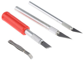 Zestaw noży tapicerskich, l. łopatek: 10