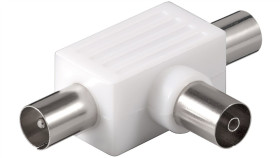 Trójnik Koncentryczny: 2 Wtyk Do Kabla Koncentrycznego Gniazdo Do Kabla...