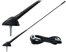 Antena samochodowa dachowa łamana z przewodem BLOW FMD360