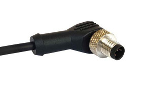 Przewód czujnik-siłownik ze złączem Złącze M12 liczba rdzeni 4 długość 1m Rodzaj A Męskie