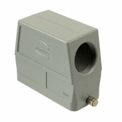 Osłona złączy dużej mocy HARTING Montaż na kablu rozmiar 16B Żeński Wpust boczny rozmiar gwintu M32 x 1.5