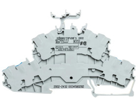 Złączka 2-piętrowa 2,5mm2 szara TOPJOBS 2002-2432 /50szt./