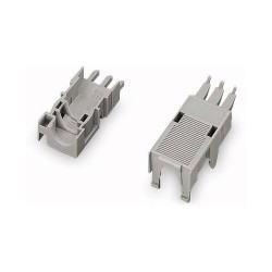 WAGO 769-1603 Snap-on Type Strain Relief Housing 3-pole Grey