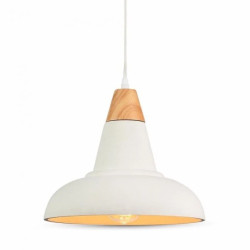 Lampa Wisząca VT-7301 Pendent Light Concrete+Wooden fi290cm 3858