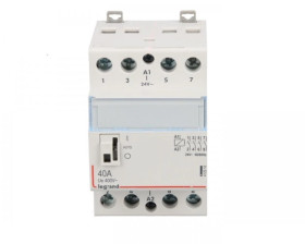 Stycznik modułowy 40A 4Z 0R 24V AC SM340 /z manipulatorem/ 412518