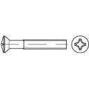 Wkręt z rowkiem TOOLCRAFT 134624 M3 12 mm DIN 966 200 szt.