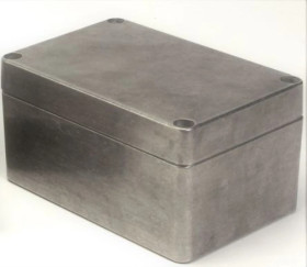 Obudowa Srebrny IP68 Silikon, 200 x 140 x 90mm, RS PRO