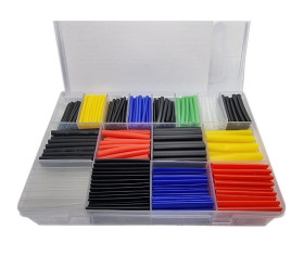 RURKI TERMOKURCZLIWE ZESTAW 580szt KOLOR BOX 012352