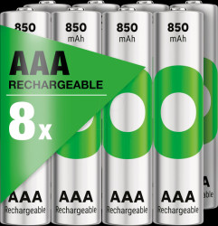 GPRCK85AAA034C8 ReCyko, NiMh rechargeable battery, AAA (Micro), 850 mAh, pack of