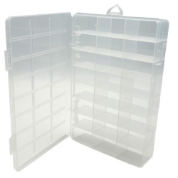 Organizer 24 Stałe Przegr. 19,5x OR3, Pojemnik 19,5x13x3,6