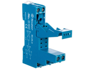 Gniazdo do przekaźników serii 40.51/40.52/40.61/44.52/44.62 95.95.3SPA