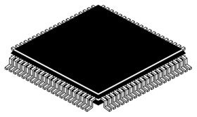 Mikrokontroler Renesas Electronics 78K LFQFP 80-pinowy Montaż powierzchniowy 78K0R 128 kB 16bit 20MHz RAM:8 kB Flash