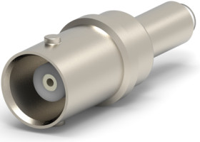 BNC jack 50 Ω, RG-174, RG-188, RG-316, crimp connection, straight, 5413779-3