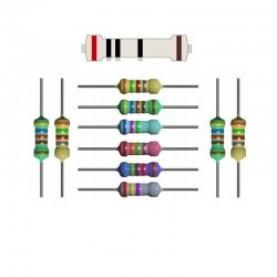 10x rezystor 200 Ohm tolerancja 1% moc 1/4W 200R
