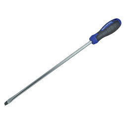 Faithfull FAISDF300 Soft Grip Screwdriver Flared Slotted Tip 10.0 x 300mm
