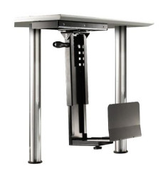 PC Holder with rotation function, silver