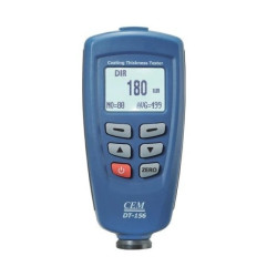 Miernik grubości lakieru (pomiar za pomocą indukcji magnetycznej + prądy wirowe) DT-156