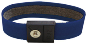 Wrist strap, push button Ø 4 mm, plastic, navy blue, C-189 145 4,0