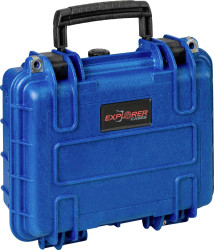 Walizka outdoorowa Explorer Cases 2712HL.N, (S x W x G) 28 x 20 x 12 cm, niebieski