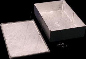 1550WJBK aluminum casing, 1550 W, 275 x 175 x 67 mm, black