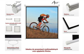 Ekran do projektora Art ER M84
