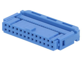 Złącze IDC żeńskie 26-pin IDC na taśmę 1,27mm złocony 1-1658527-0