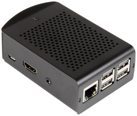 Obudowa SBC Joy-it rb-alucase+06 Raspberry Pi® aluminium czarny