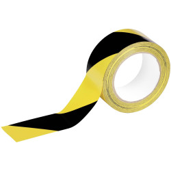 Durable 1044130 DURALINE BASIC Marker Band 33m Black/Yellow Self-Adhesive
